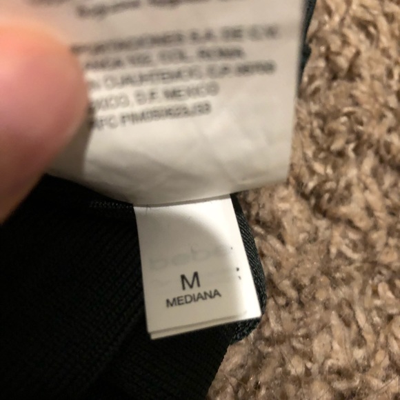 Dark Green BEBE Cocktail Dress - Picture 5 of 6